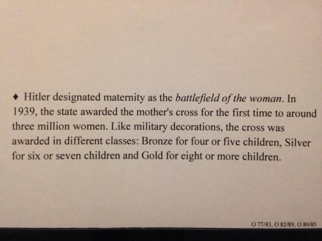 Hilter medals for women