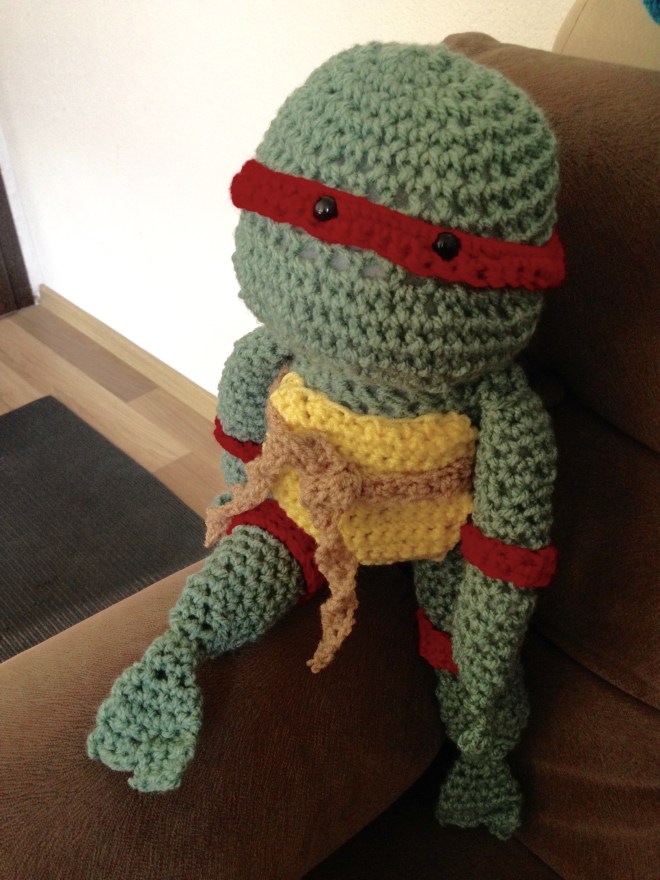 Teenage Mutant Ninja Turtle Crochet project 2