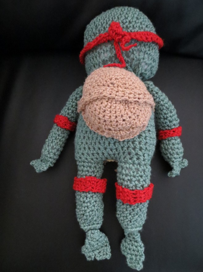 Teenage Mutant Ninja Turtle Crochet project 4