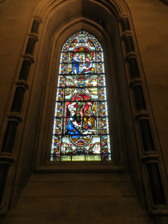 christ church stained glass